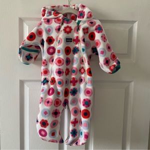 Patagonia Baby Fleece Bunting, size 6M